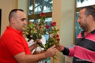 Presentación del candidato socialista a la Alcaldía de Telde (Foto TA)